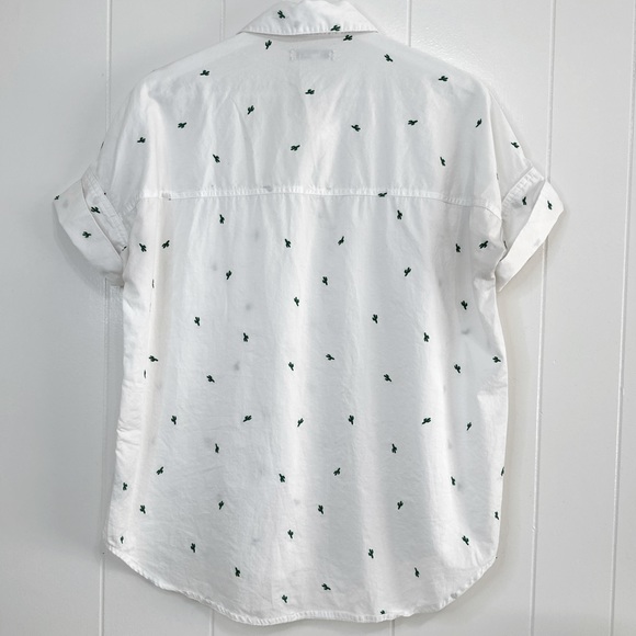 Madewell Cactus Embroidered Courier Shirt XS - Picture 7 of 7